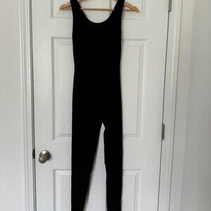 Slimming sleeveless leotard catsuit jumpsuit romper dance athletic workout